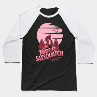 Cool Favorite Sassquatch Baseball T-Shirt